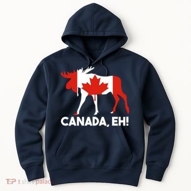 Canada Eh! Canadian Flag Hoodie