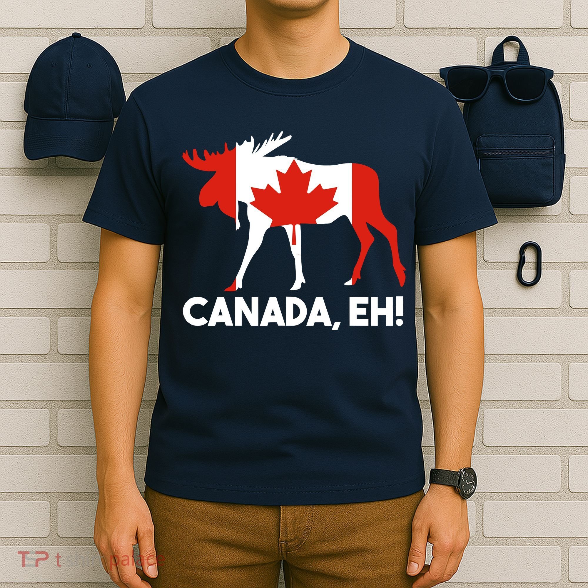 Canada Eh! Canadian Flag T-Shirt