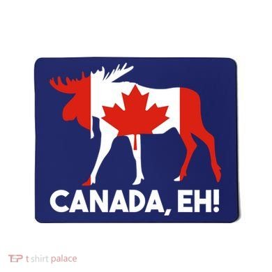 Canada Eh! Canadian Flag Mousepad
