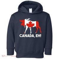 Canada Eh! Canadian Flag Toddler Hoodie thumb 0