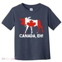 Canada Eh! Canadian Flag Toddler T-Shirt thumb 0