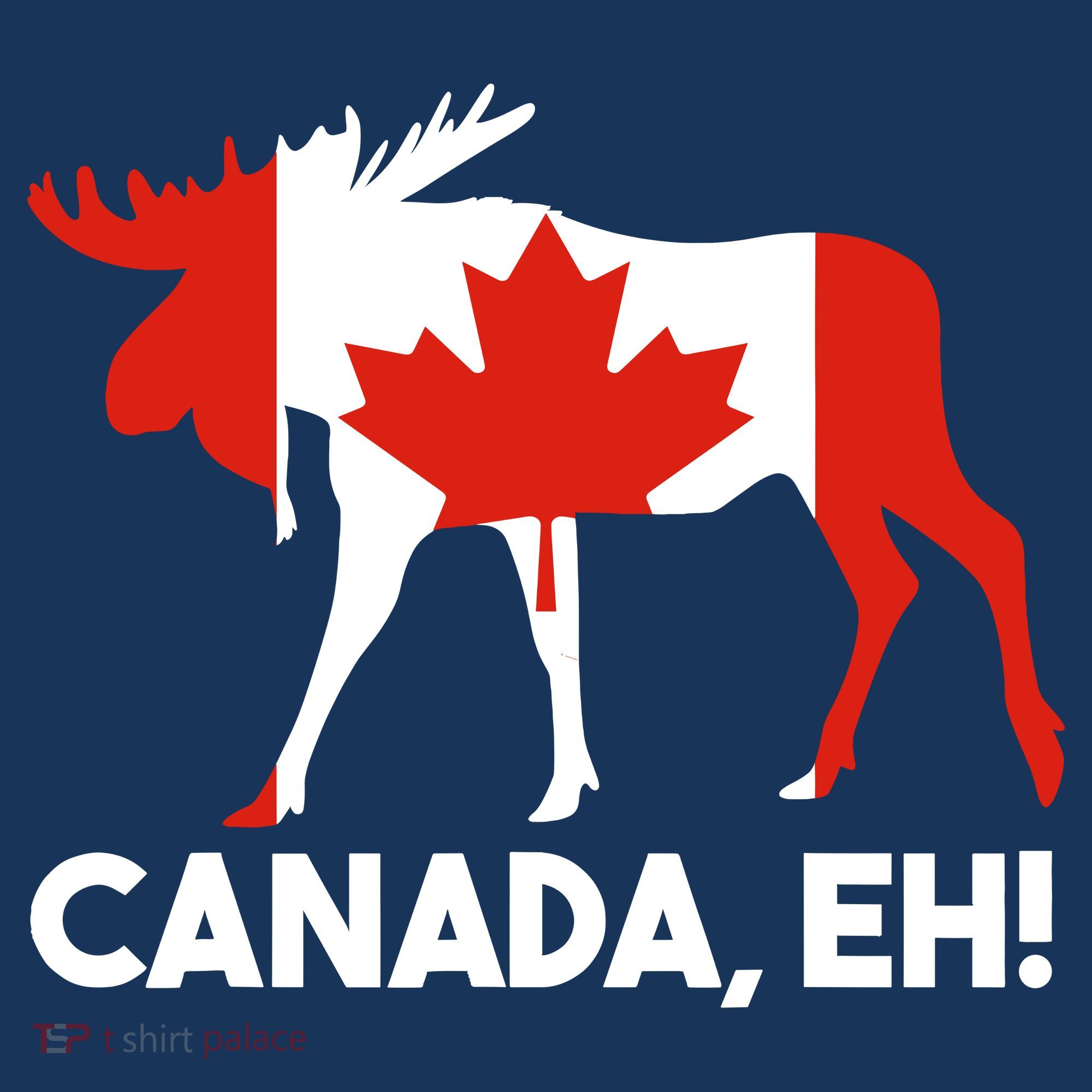Canada Eh! Canadian Flag Toddler T-Shirt