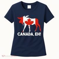 Canada Eh! Canadian Flag Women's T-Shirt thumb 0