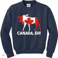 Canada Eh! Canadian Flag Kids Sweatshirt thumb 0