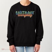 Cute Earth Day Everyday Retro Women's Sweatshirt thumb 0