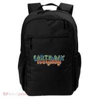 Cute Earth Day Everyday Retro Backpack thumb 0