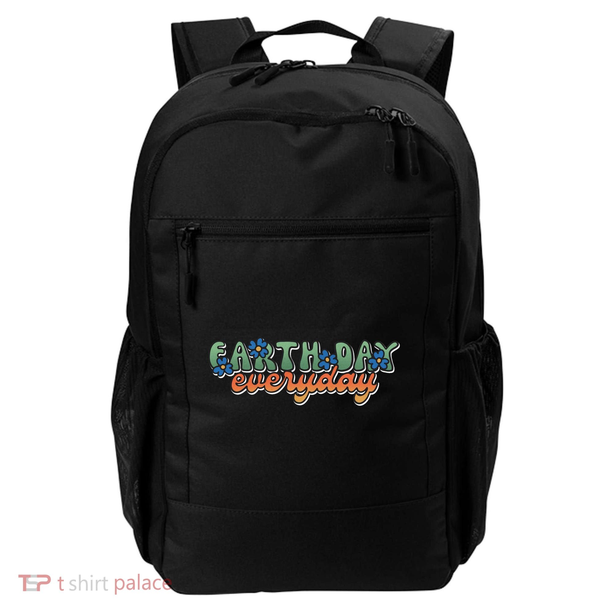 Cute Earth Day Everyday Retro Backpack