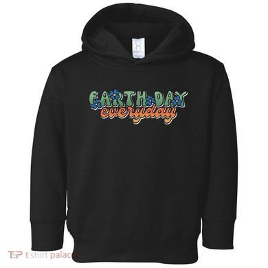 Cute Earth Day Everyday Retro Toddler Hoodie