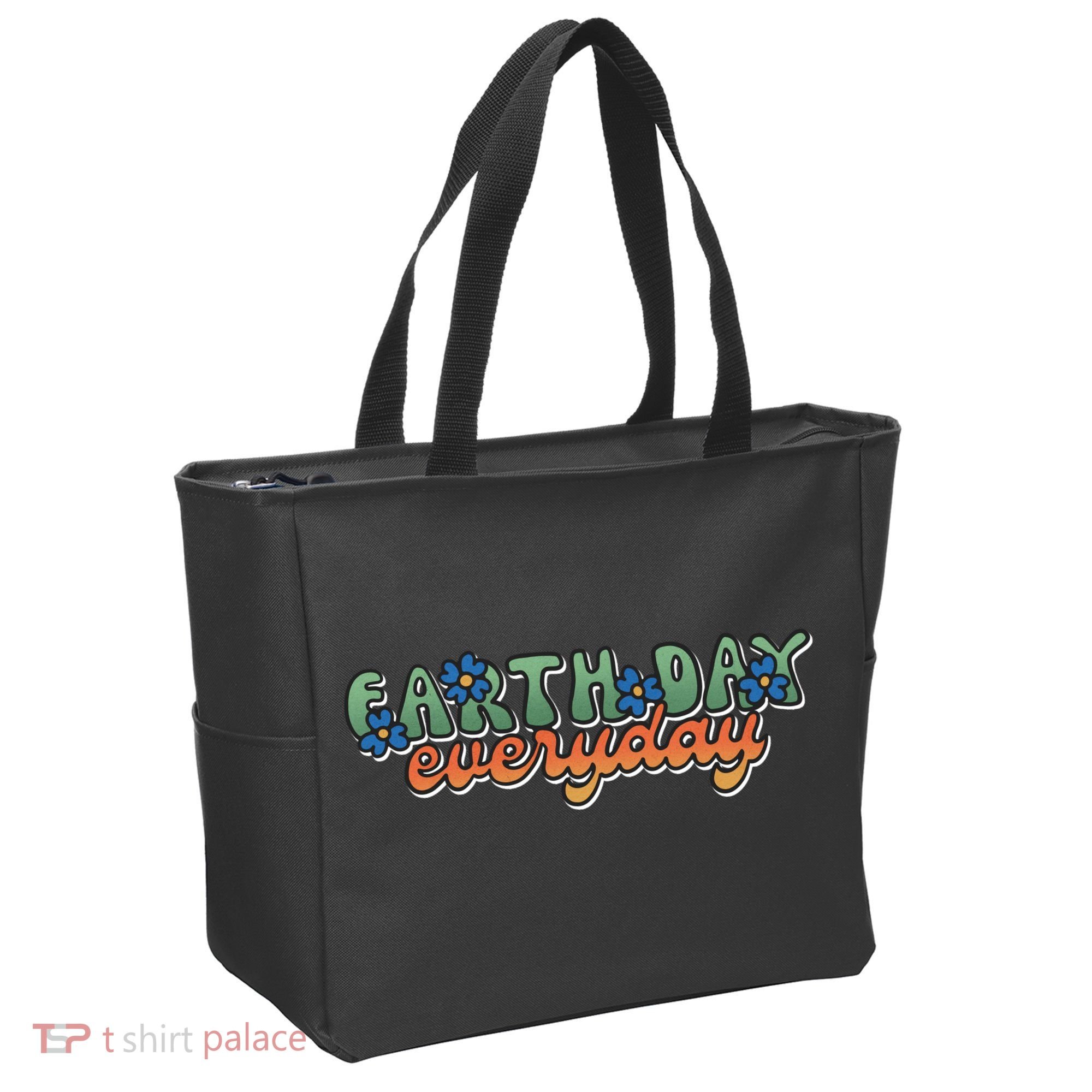 Cute Earth Day Everyday Retro Tote Bag