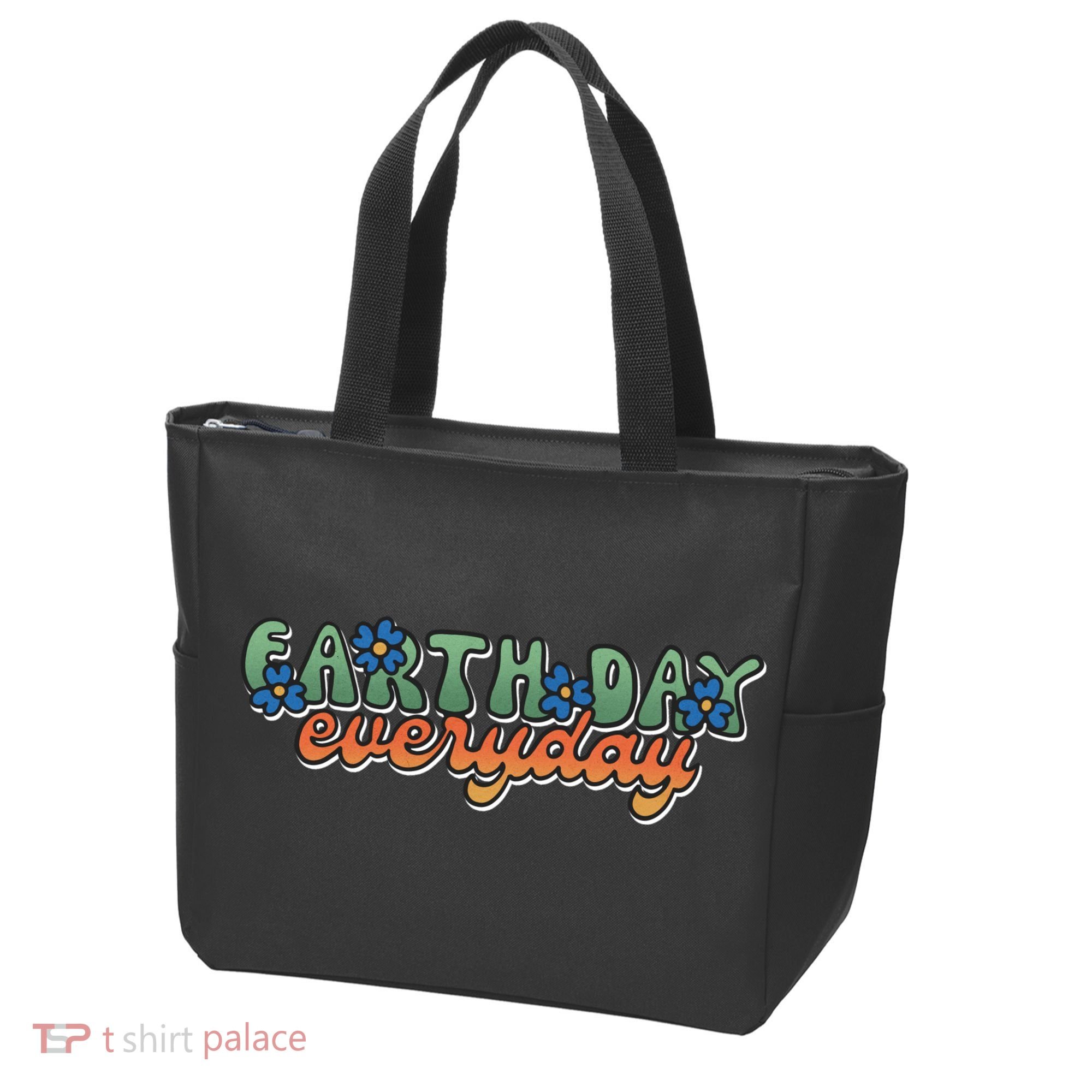 Cute Earth Day Everyday Retro Tote Bag