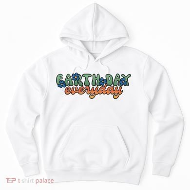 Cute Earth Day Everyday Retro Hoodie