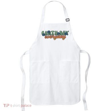 Cute Earth Day Everyday Retro Apron