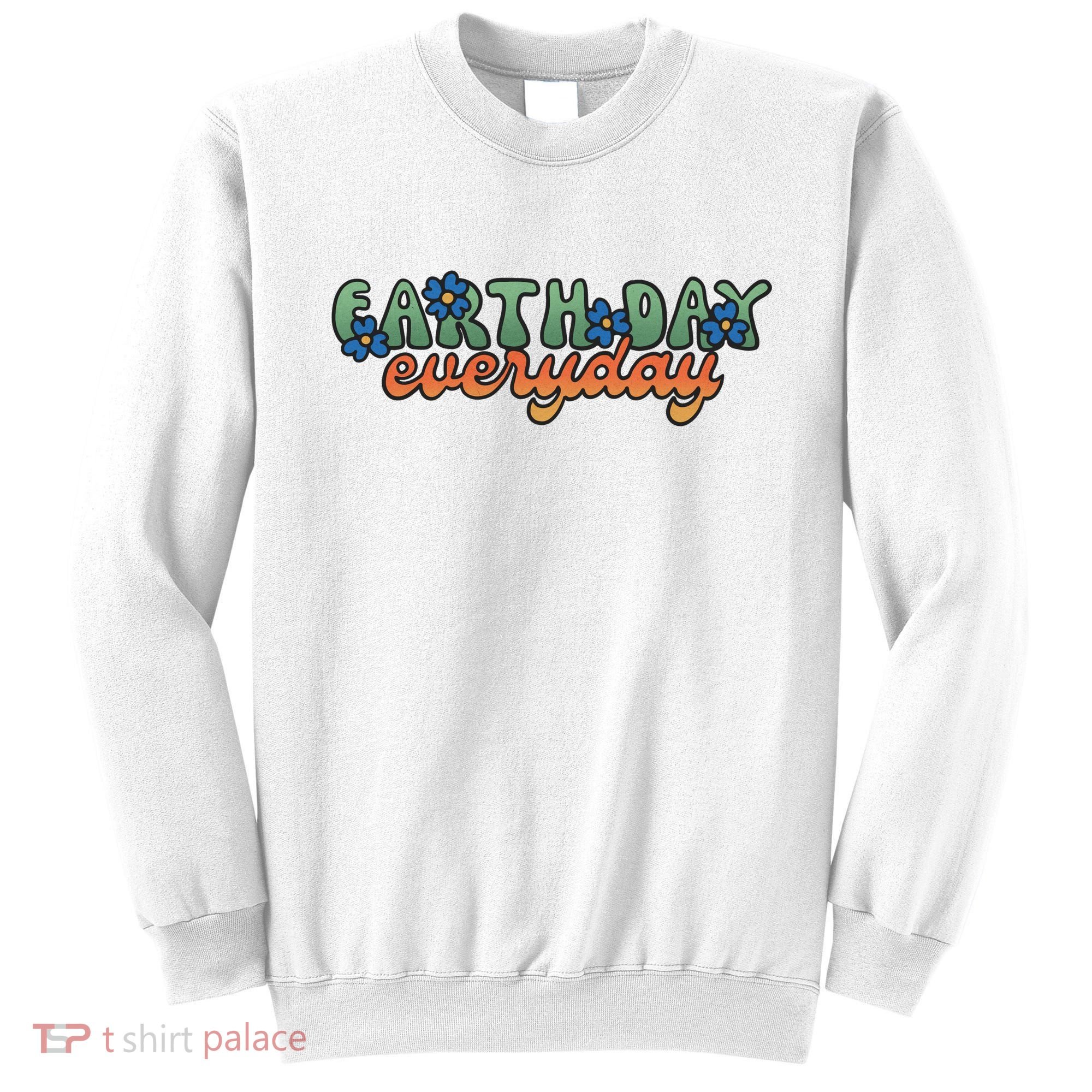 Cute Earth Day Everyday Retro Sweatshirt