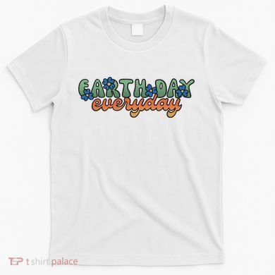 Cute Earth Day Everyday Retro T-Shirt