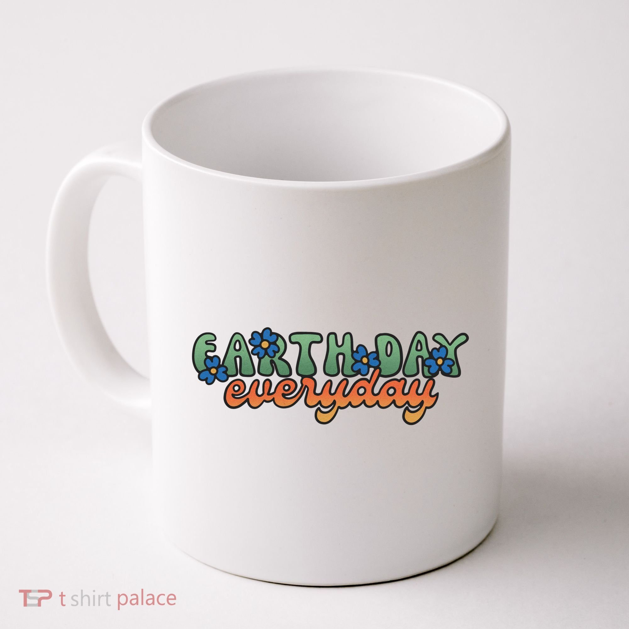 Cute Earth Day Everyday Retro Coffee Mug