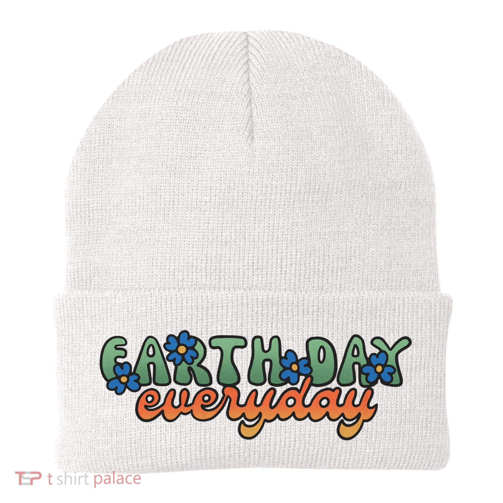 Cute Earth Day Everyday Retro Beanie