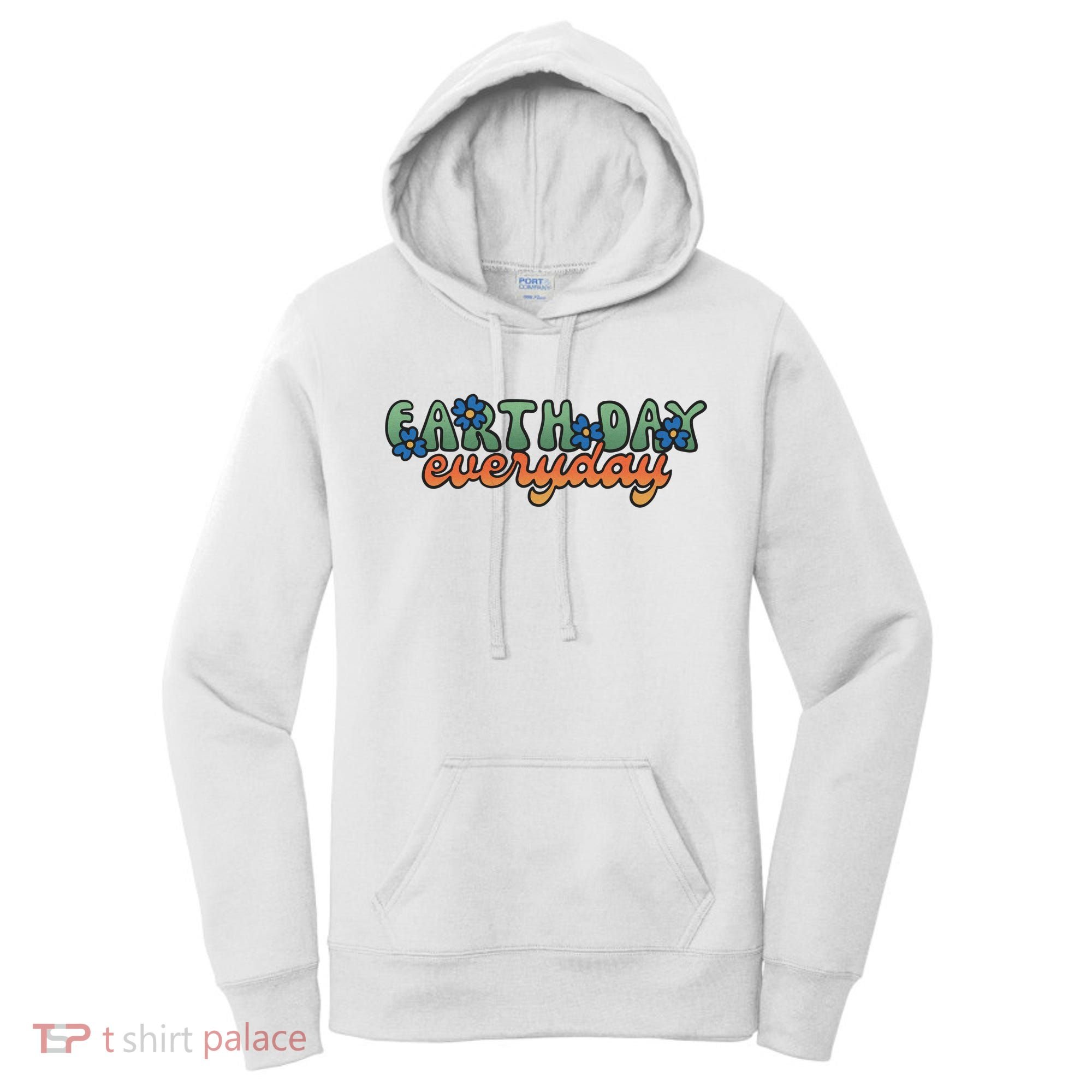 Cute Earth Day Everyday Retro Women's Hoodie