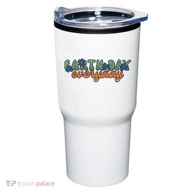 Cute Earth Day Everyday Retro Tumbler