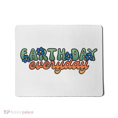 Cute Earth Day Everyday Retro Mousepad