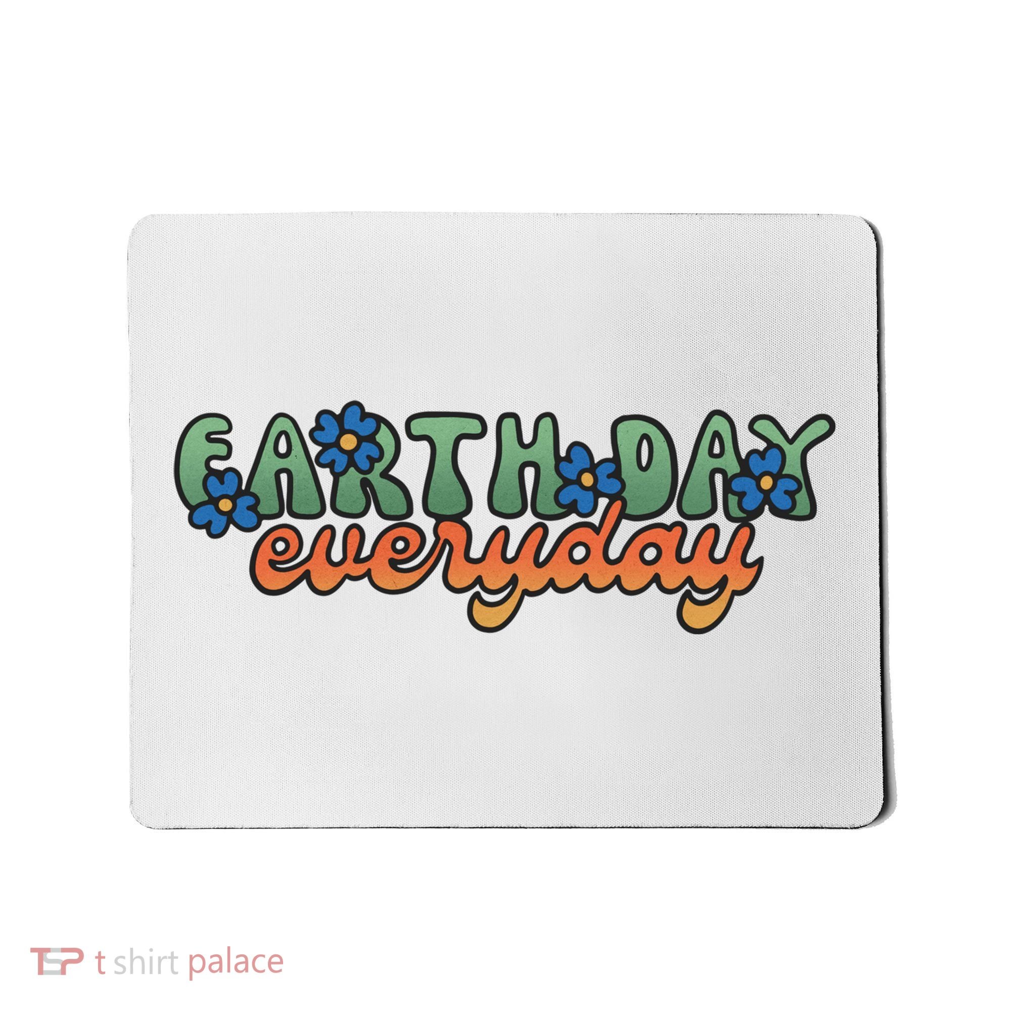 Cute Earth Day Everyday Retro Mousepad