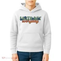 Cute Earth Day Everyday Retro Kids Hoodie thumb 4