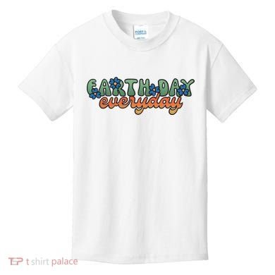 Cute Earth Day Everyday Retro Kids T-Shirt