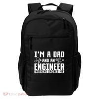 Civil Engineering Dad Fathers Day Mechanical Engineer Gift Backpack thumb 0