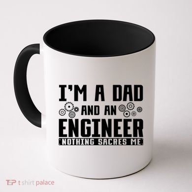 Civil Engineering Dad Fathers Day Mechanical Engineer Gift Coffee Mug