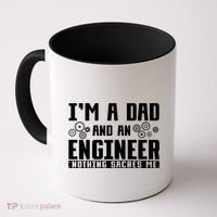 Civil Engineering Dad Fathers Day Mechanical Engineer Gift Coffee Mug thumb 0