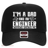 Civil Engineering Dad Fathers Day Mechanical Engineer Gift Hat thumb 0