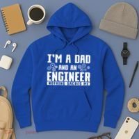 Civil Engineering Dad Fathers Day Mechanical Engineer Gift Hoodie thumb 3