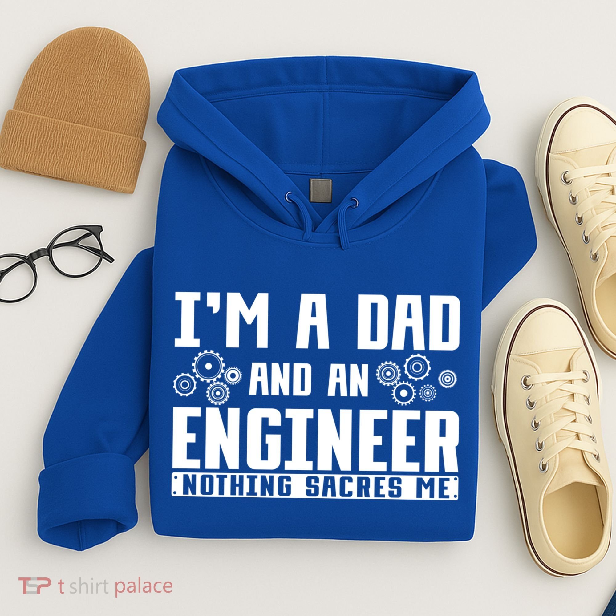 Civil Engineering Dad Fathers Day Mechanical Engineer Gift Hoodie
