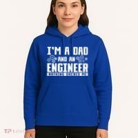 Civil Engineering Dad Fathers Day Mechanical Engineer Gift Hoodie thumb 5