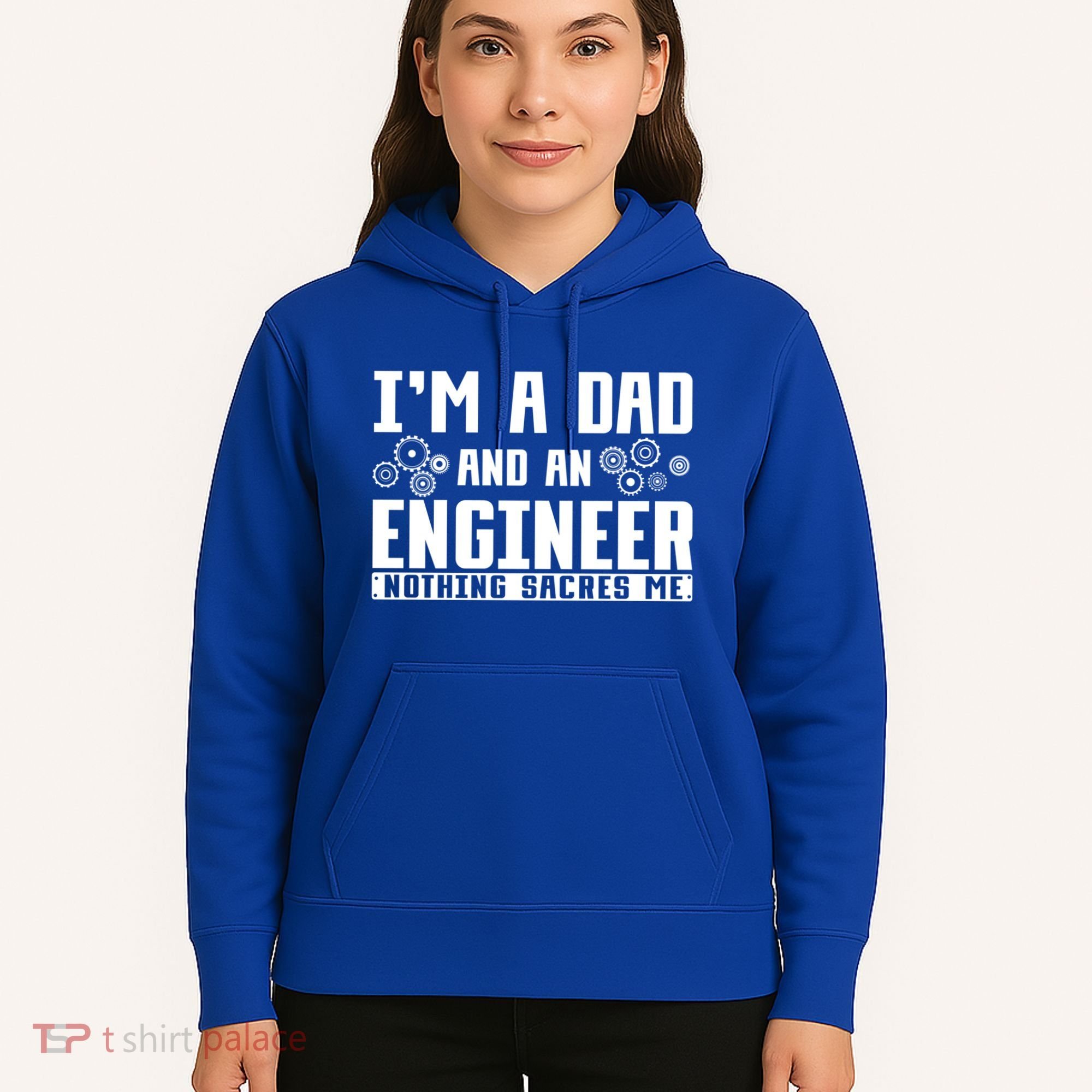Civil Engineering Dad Fathers Day Mechanical Engineer Gift Hoodie