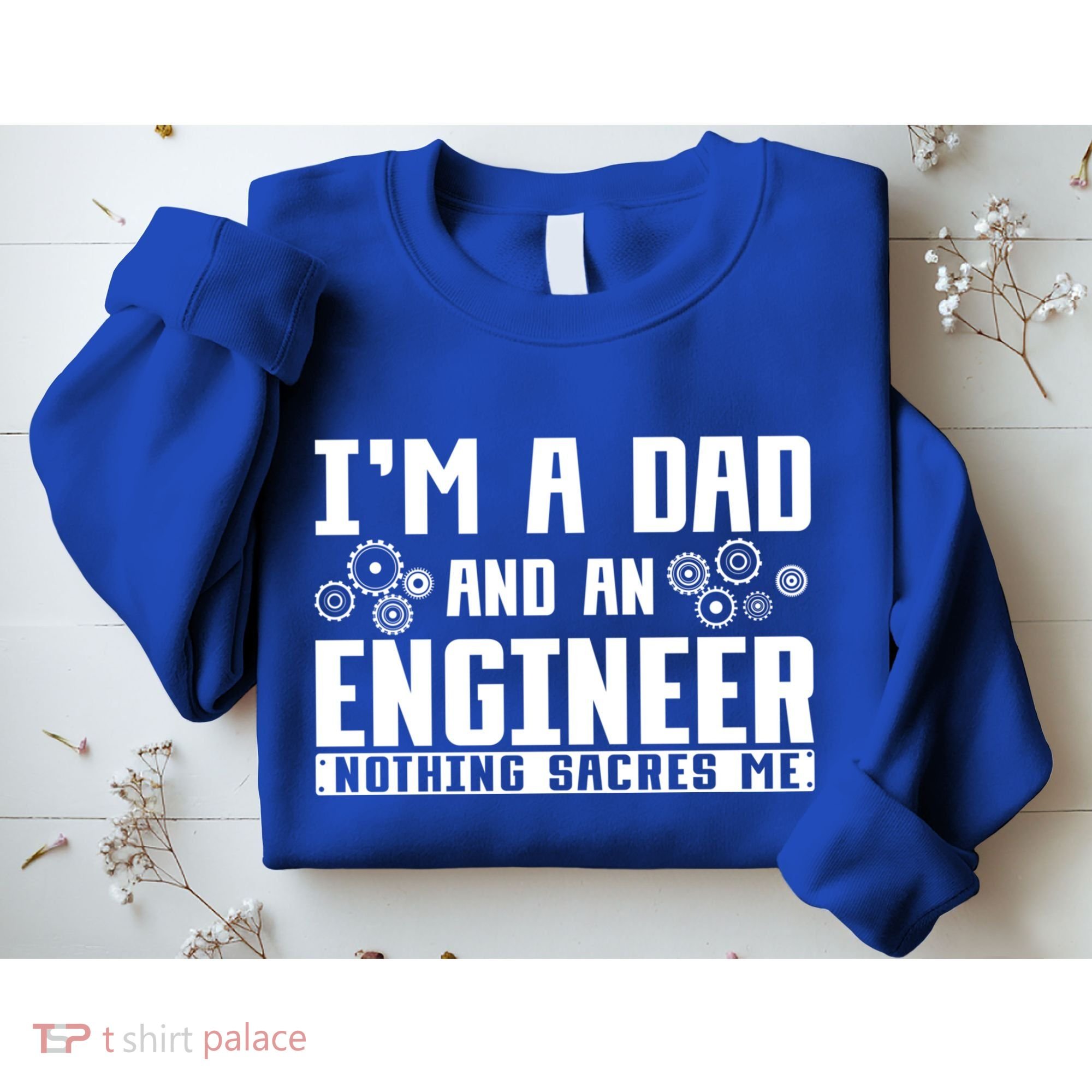Civil Engineering Dad Fathers Day Mechanical Engineer Gift Sweatshirt