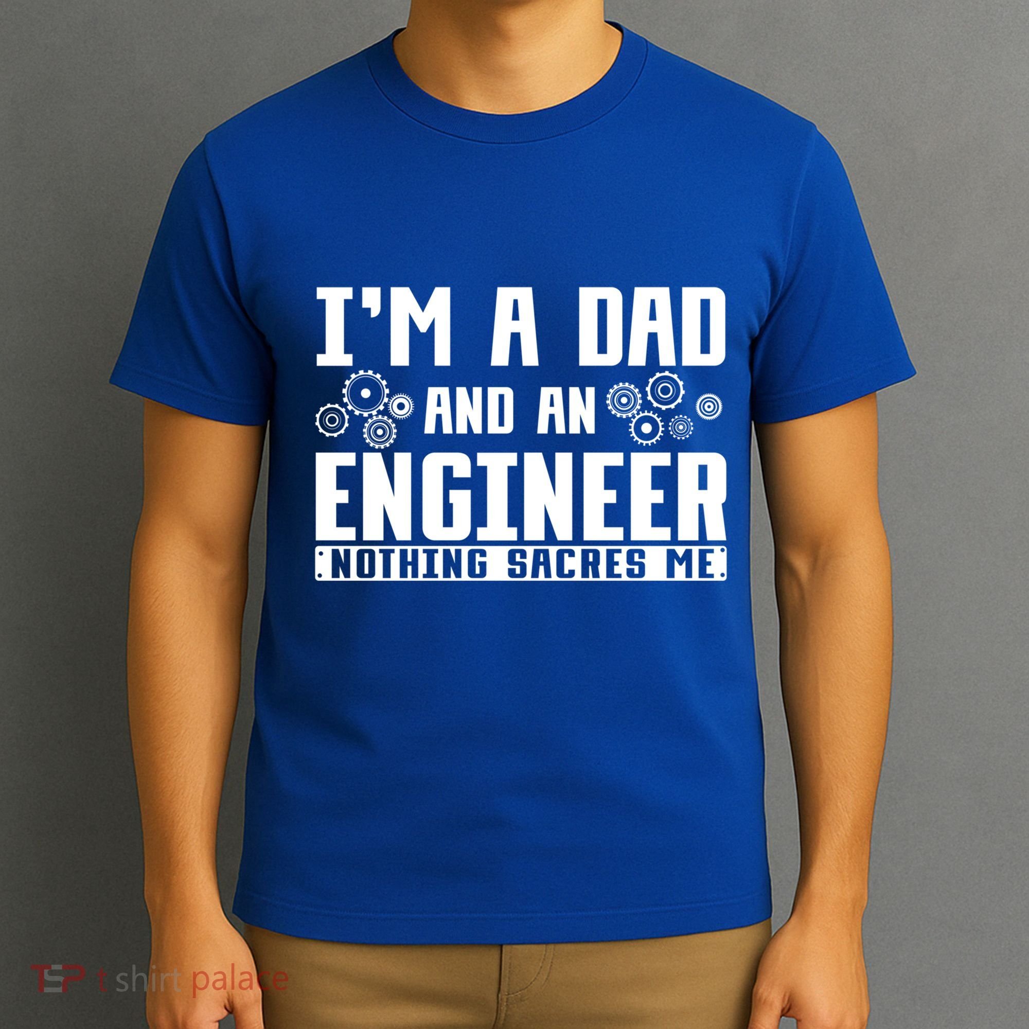 Civil Engineering Dad Fathers Day Mechanical Engineer Gift T-Shirt