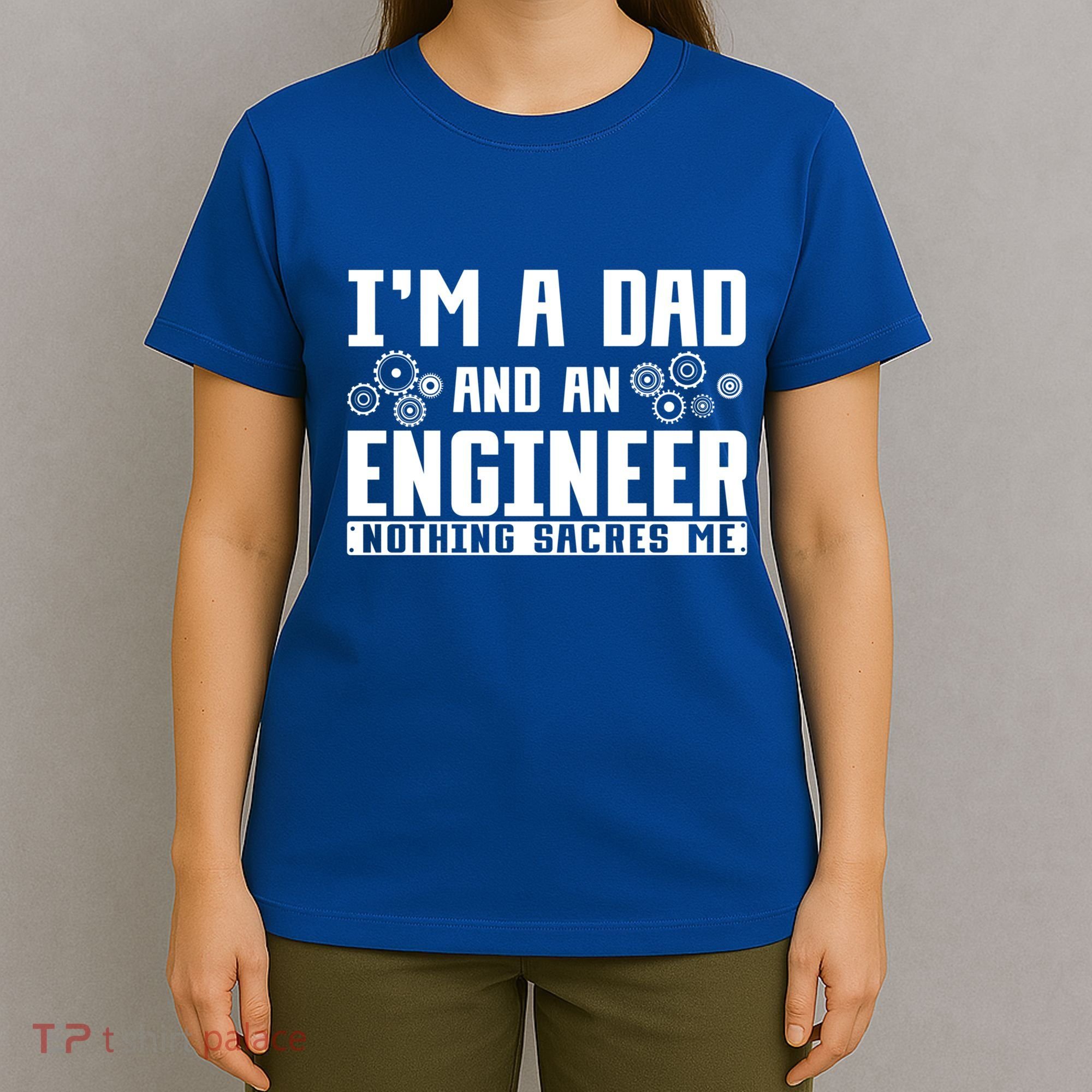 Civil Engineering Dad Fathers Day Mechanical Engineer Gift T-Shirt