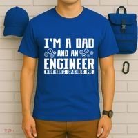 Civil Engineering Dad Fathers Day Mechanical Engineer Gift T-Shirt thumb 6