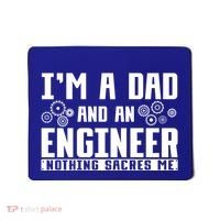 Civil Engineering Dad Fathers Day Mechanical Engineer Gift Mousepad thumb 0