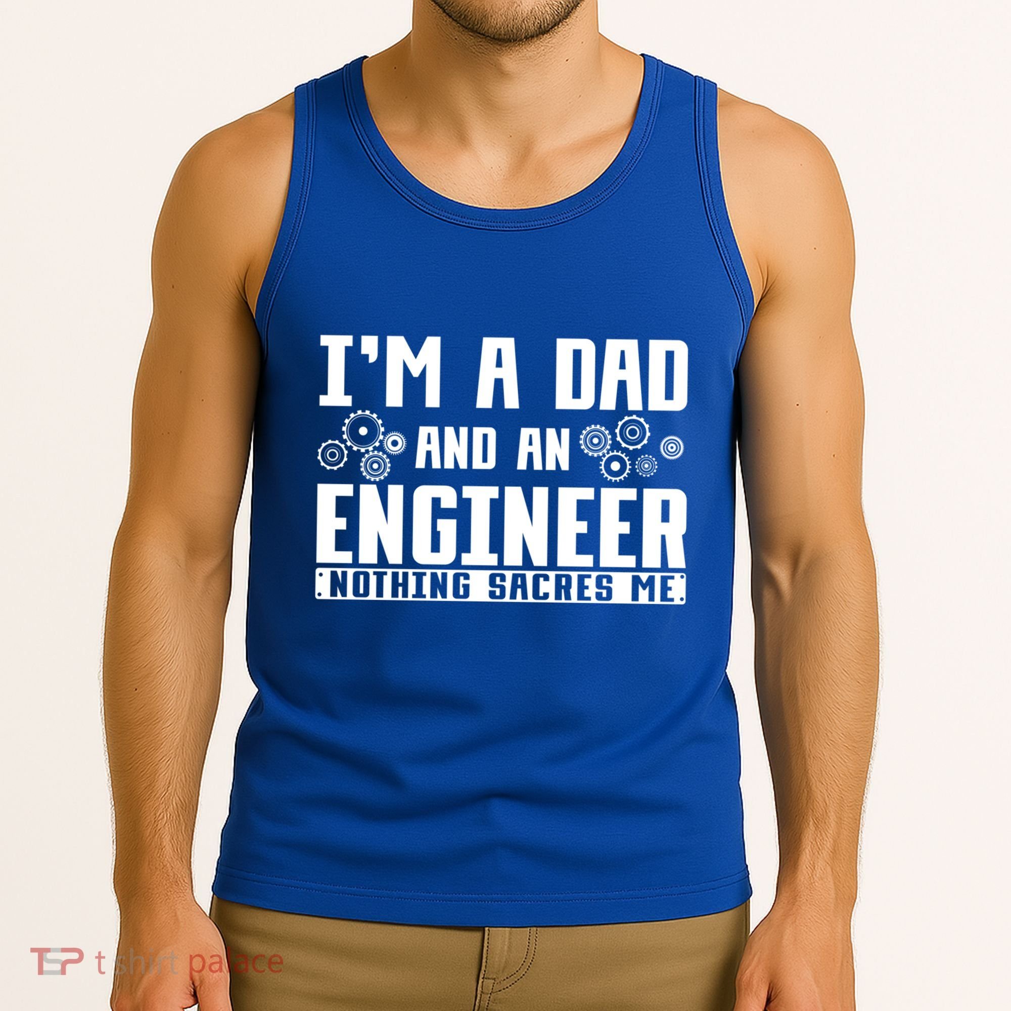 Civil Engineering Dad Fathers Day Mechanical Engineer Gift Tank Top