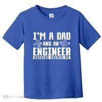 Civil Engineering Dad Fathers Day Mechanical Engineer Gift Toddler T-Shirt thumb 0