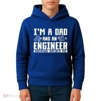 Civil Engineering Dad Fathers Day Mechanical Engineer Gift Kids Hoodie thumb 4