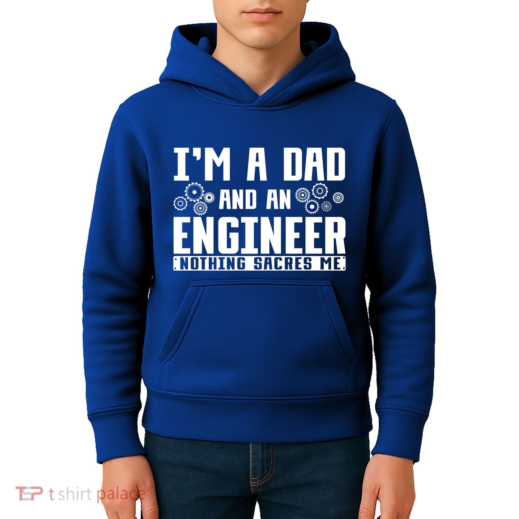 Civil Engineering Dad Fathers Day Mechanical Engineer Gift Kids Hoodie