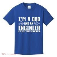 Civil Engineering Dad Fathers Day Mechanical Engineer Gift Kids T-Shirt thumb 0