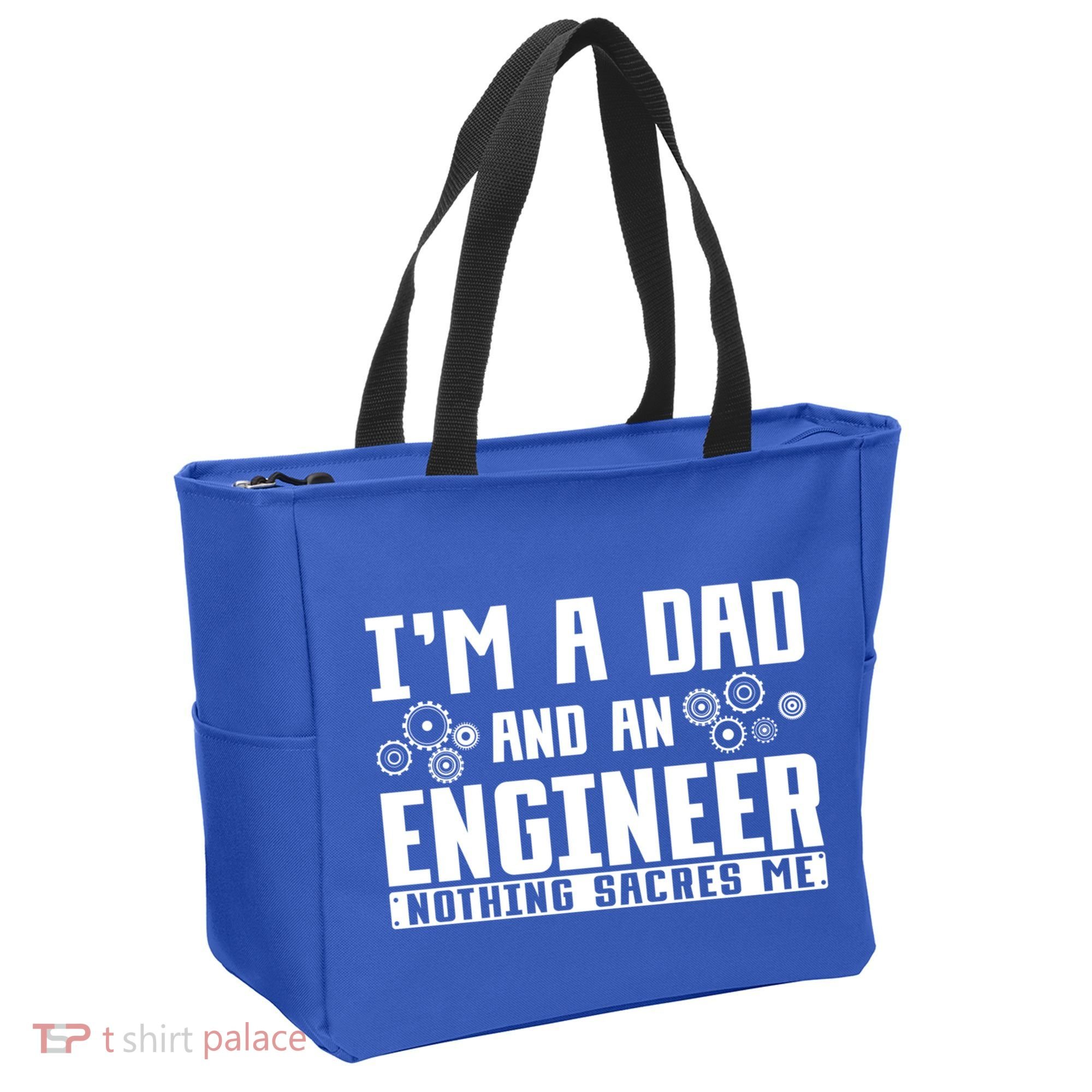 Civil Engineering Dad Fathers Day Mechanical Engineer Gift Tote Bag
