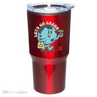 Cute Earth Day Lets Go Green Save The Earth Tumbler thumb 0