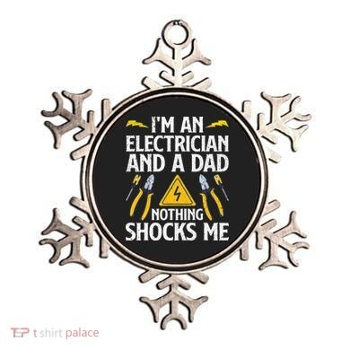 Cool Electrician Design For Dad Professional Electrician Ornament