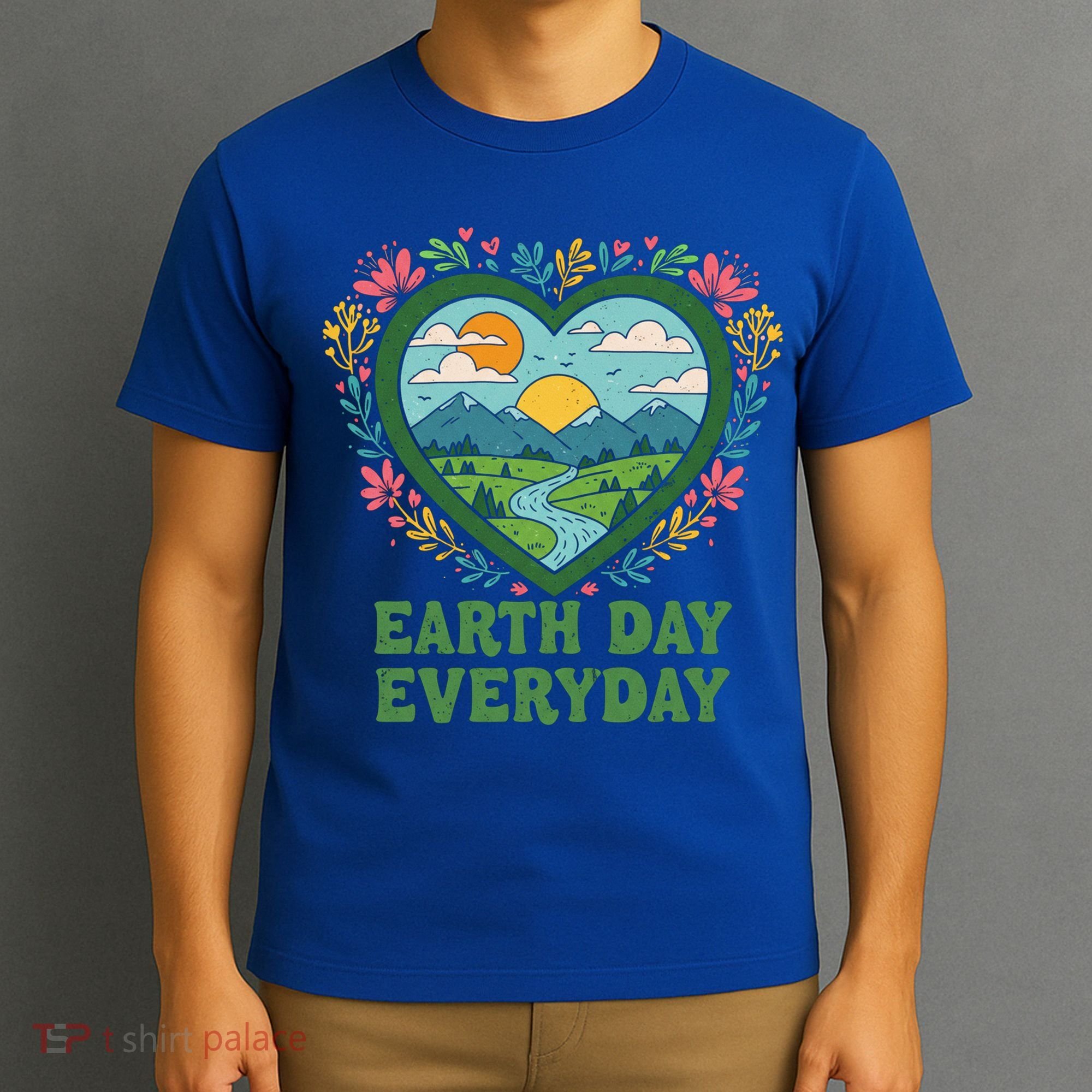 Cute Earth Day Everyday Retro Vintage Cute Gift T-Shirt