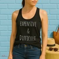 Cute Expensive & Difficult Women's Tank Top thumb 2