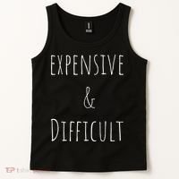 Cute Expensive & Difficult Tank Top thumb 2